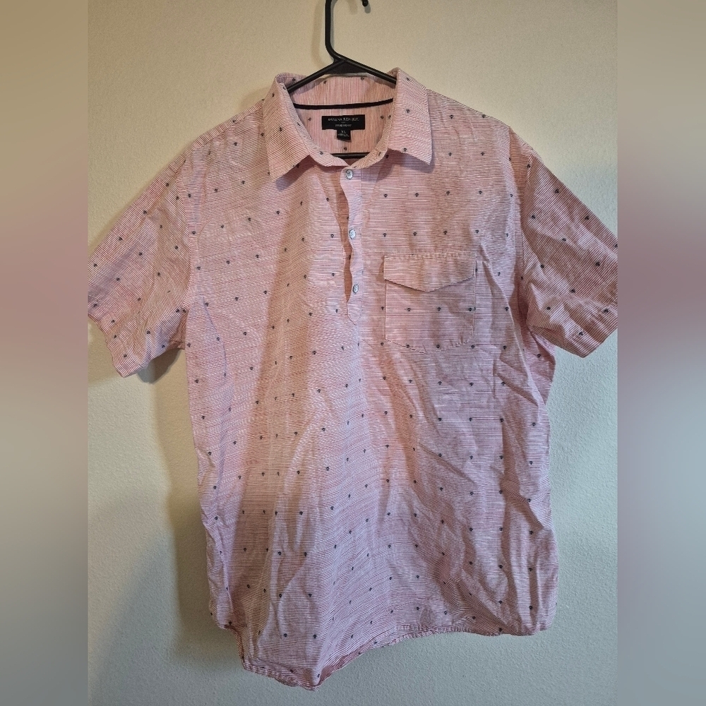 Banana Republic Pink Casual Button Down Shirt